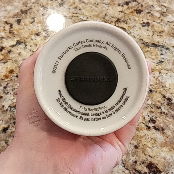 Classic Starbucks Siren Ceramic Travel Mug - Picture 3 of 8